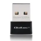 Qoltec Ultrafast Mini Wireless USB Wi-Fi Adapter | AC standard | 650Mbps Photo