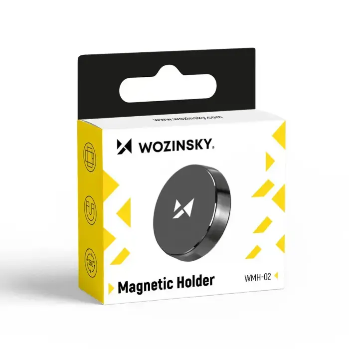 Wozinsky Self-adhesive Magnetic Car Dashboard Mount Black (WMH-02) Photo