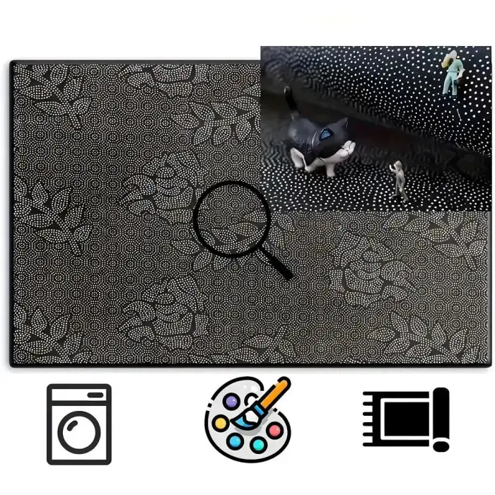 Chair protective mat gaming pattern 40 x 60 cm RC-K-1540 Photo