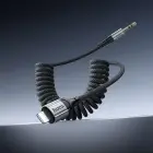 Cable AUX Jack 3,5 mm to Lightning Hoco 1,5 m UPA33A black Photo