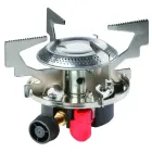 Gas camping stove with gas cartridges (thread or valve) ATOS piezo igniter 1.8kW Foto 2