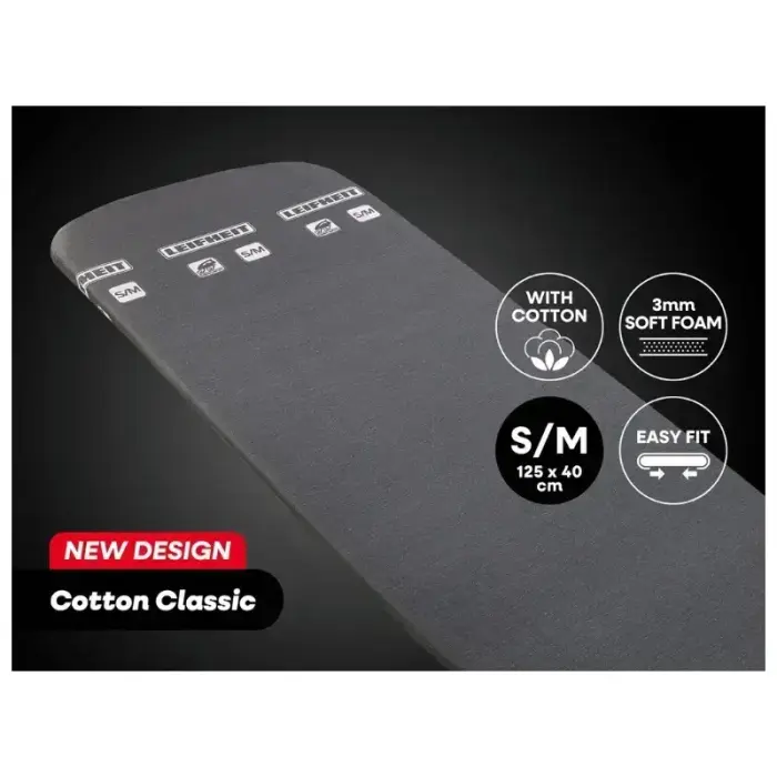 Чехол для гладильной доски Cotton Comfort S/M 125x40cм Фото num