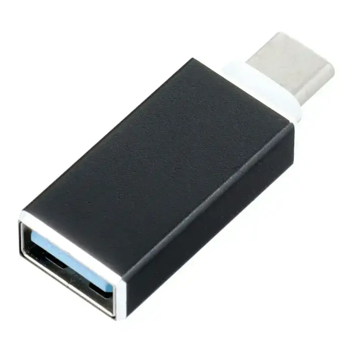 Adaptor OTG USB A 3.0 (female) to Type C (male) black Photo