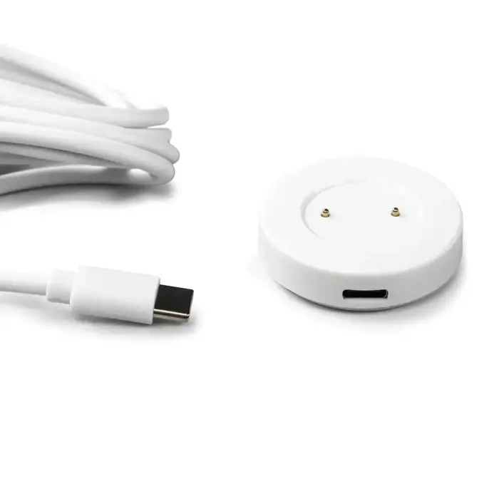 Huawei viedpulksteņu magnētiskais induktīvais lādētājs - Balts Foto 2