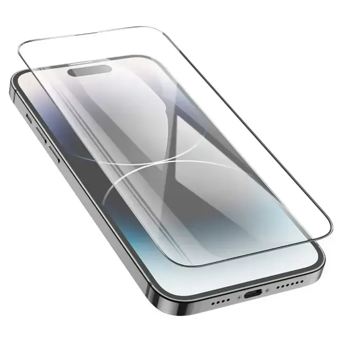 Tempered glass to iPhone 14 PRO Hoco HD Anti-static 25 pcs G10 Foto 3