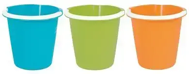 Bucket Bingo 10L mix blue/green/orange Photo