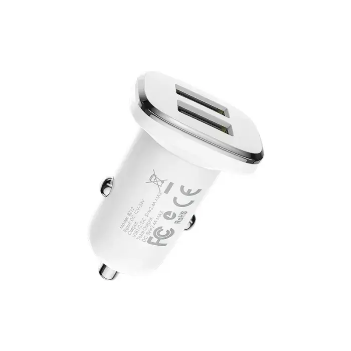 Зарядка для автомобиля Borofone BZ12 | 12W | USB-A | белая Фото num