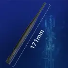 Qoltec Wi-Fi antenna 2.4/2.5 GHz | 5.1/5.8 GHz | 5dBi | omnidirectional | Indoor Фото num