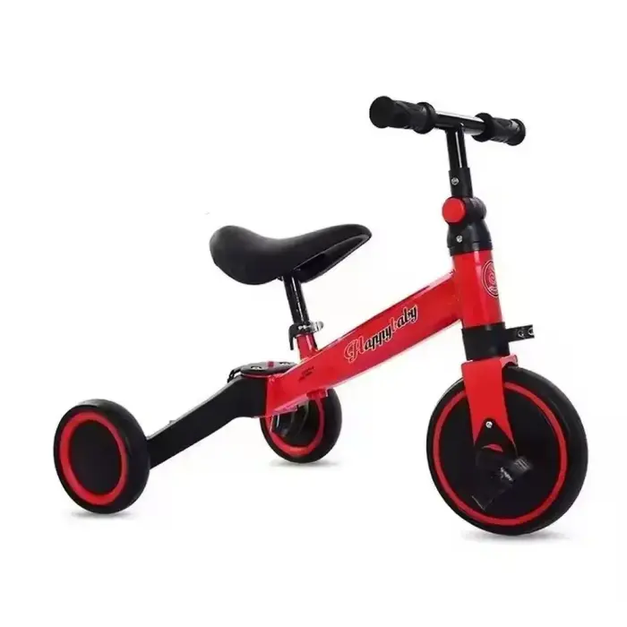 Children's multifunctional tricycle red Photo