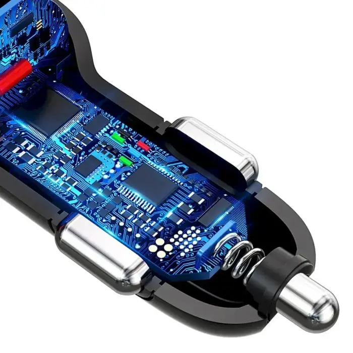 Зарядка для автомобиля Dudao R7S | 18W | QC | USB-A | белая Фото num