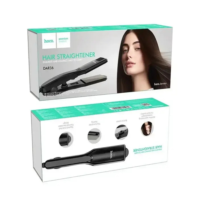 Hair straightener Hoco DAR36 black Foto 7