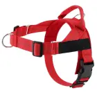 Dog harness REFLECTIVE SILK size S red Photo