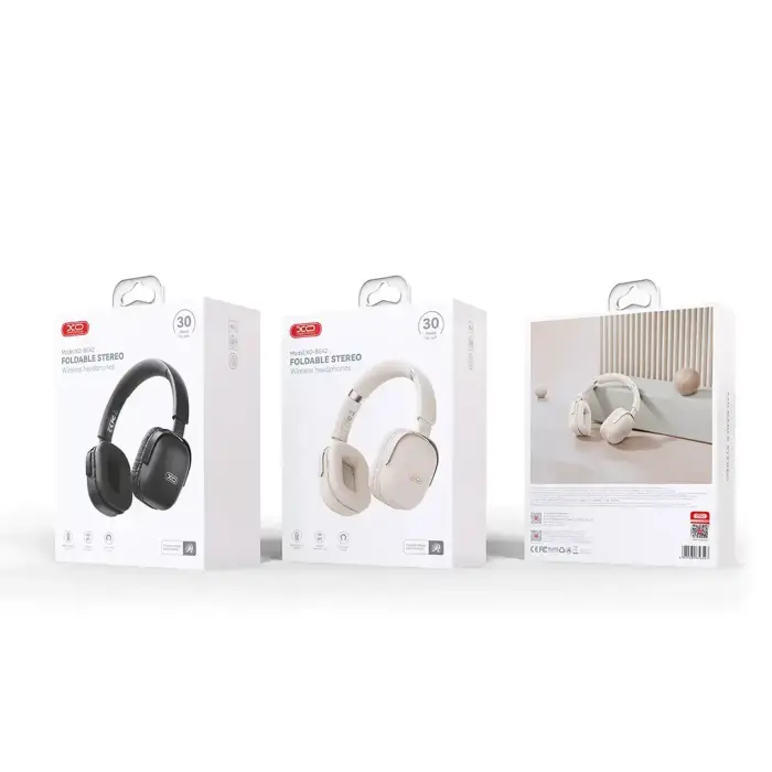 XO Bluetooth headphones BE42 black Photo