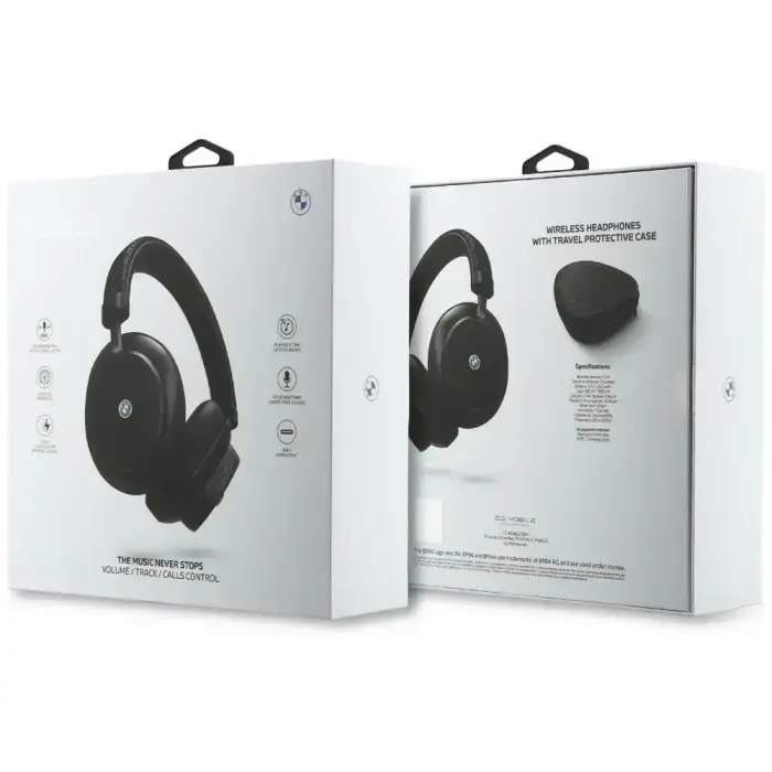 BMW headphones Metal Logo MK      Bluetooth ENC black Foto 7
