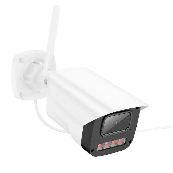 Outdoor camera Hoco gun-type 3MP Full HD Wi-Fi D4 white Photo