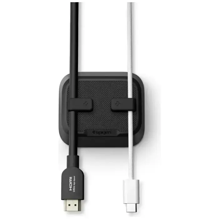 Spigen Magnetic cable holder magnetic cable organizer black Photo