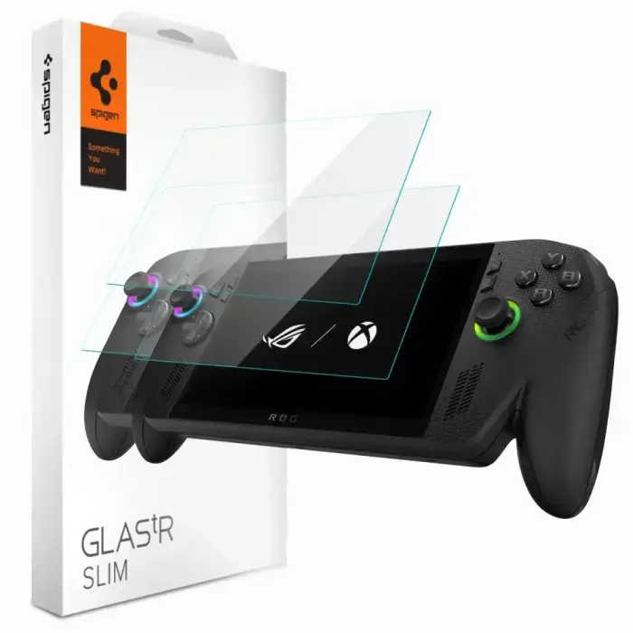 SZKŁO HARTOWANE SPIGEN GLAS.TR SLIM 2-PACK ROG ALLY / ALLY X 2023-2025 / MSI CALW 7 AI+ CLEAR Foto 1