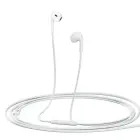 QCY LH1 In-Ear Wired Headphones with Remote and Microphone 1.15m - White Foto 5