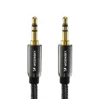 Wozinsky universal mini jack cable 2x AUX cable 3 m black Photo