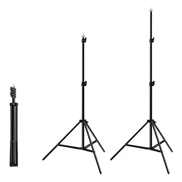 Photo studio background support Puluz 2x2m + Backdrops 3 pcs PKT5204 Foto 3