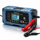 Qoltec Intelligent microprocessor charger 12V 12A | Rectifier with repair function | AGM GEL LiFePO4 | 9-stage charging  Photo