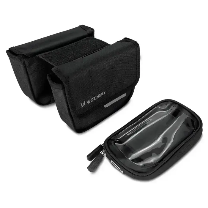 Wozinsky bicycle frame bag, waterproof phone case, 1.5l, black (WBB26BK) Foto 16