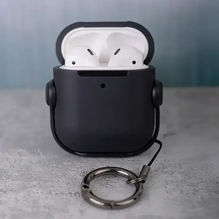 Case for Airpods / Airpods 2 Headset black Photo