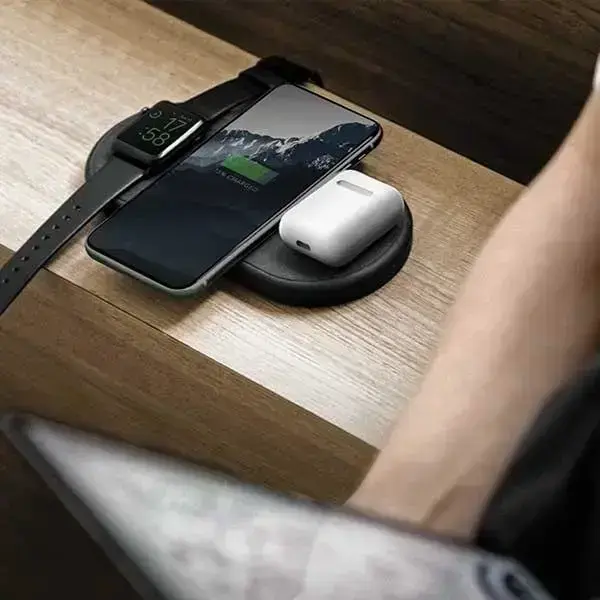 Uniq Order. induction Aereo 3in1 10W Fast charge black | charcoal black (LITHOS Collective) Фото num