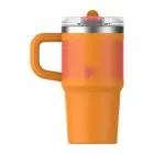 Termokrūze ar salmiņu The Quencher ProTour Flip Straw Tumbler 0,59L oranža  Foto 3