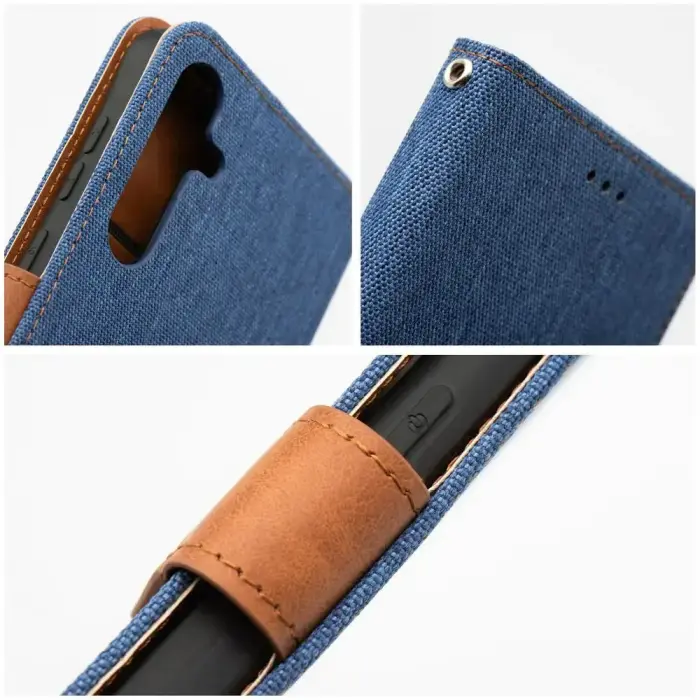 Flip case for Samsung A52 5G / A52 LTE ( 4G ) / A52s 5G Jeans Book blue Фото num