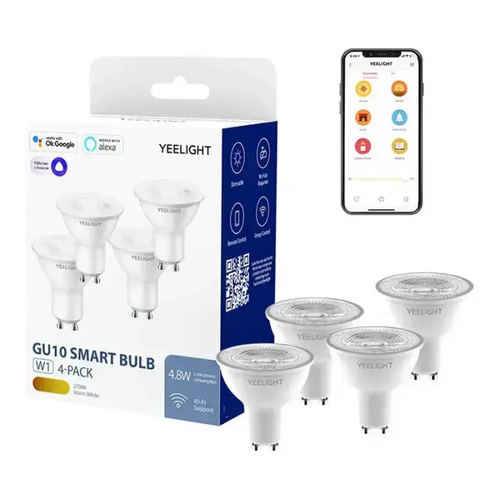 Inteligentna żarówka Yeelight W1 GU10 (ściemnialna) Foto 10