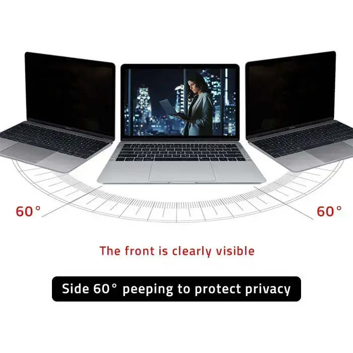 Qoltec Privacy filter 15.6" | 16:9 | Eye protection | Panoramic Foto 7