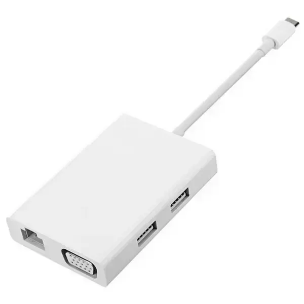 Xiaomi Mi adapter USBC to VGA Gigabit Ethernet MultiAdapter 16590 Фото num