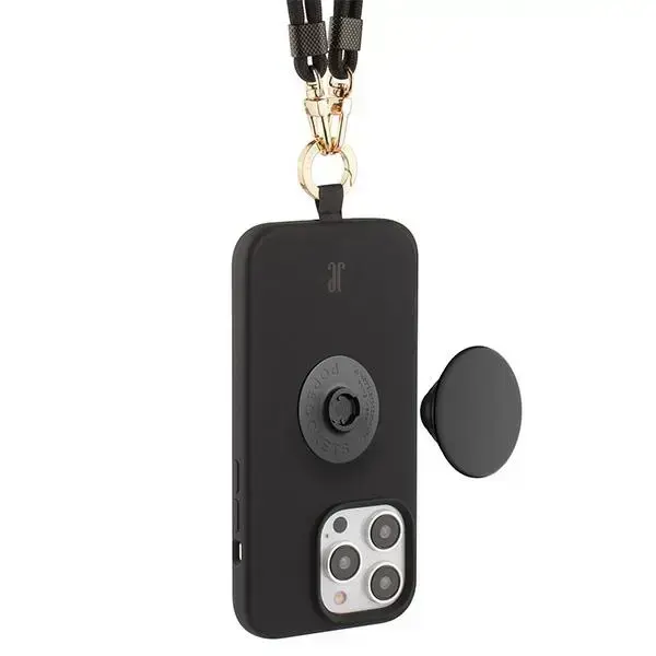 Etui JE 3in1 PopGrip iPhone 15 Pro 6.1" czarny|black 30485 (Just Elegance) Photo