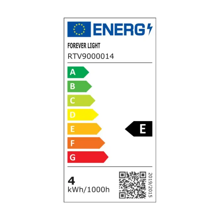 Forever Light LED Bulb E27 C37 4.2W 480lm 4000K class E Фото num