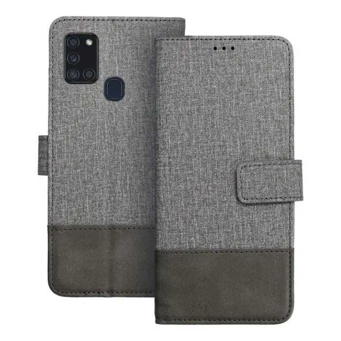 GOMMA Book for SAMSUNG A21s gray Foto 1