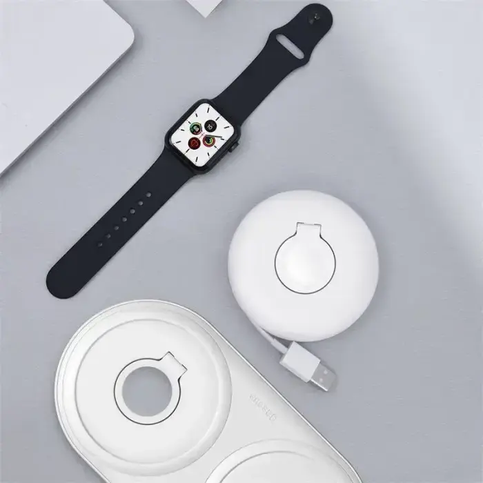 Органайзер BASEUS | держатель для зарядного устройства AppleWatch (белый) Фото num