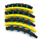 Wozinsky WHH-110 Hula Hoop Massager with Knots - Blue and Yellow Foto 2