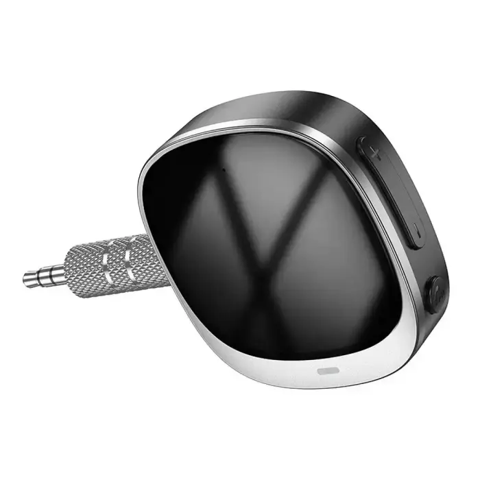 Adapter AUX bluetooth Jack 3,5 mm Hoco with display E80 black Photo