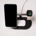Maxlife MXWC-03 3in1 wireless charger 15W black Фото num