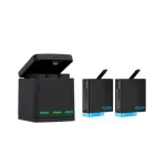 Telesin Box three-channel charger for GoPro Hero 5/6/7/8 + 2 batteries (GP-BNC-801) Фото num