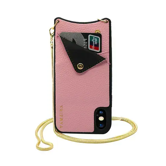 BAG - Simply Leather Case - IPHONE XS MAX Pink Фото num