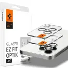 Spigen Optik.Tr Camera iPhone 14 Pro/14 Pro Max EZ FIT Lens 2szt./2pcs srebrny/silver AGL05599 Foto 1