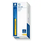 Lodīšu pildspalva STAEDTLER STICK 430F 0.7mm zila Photo