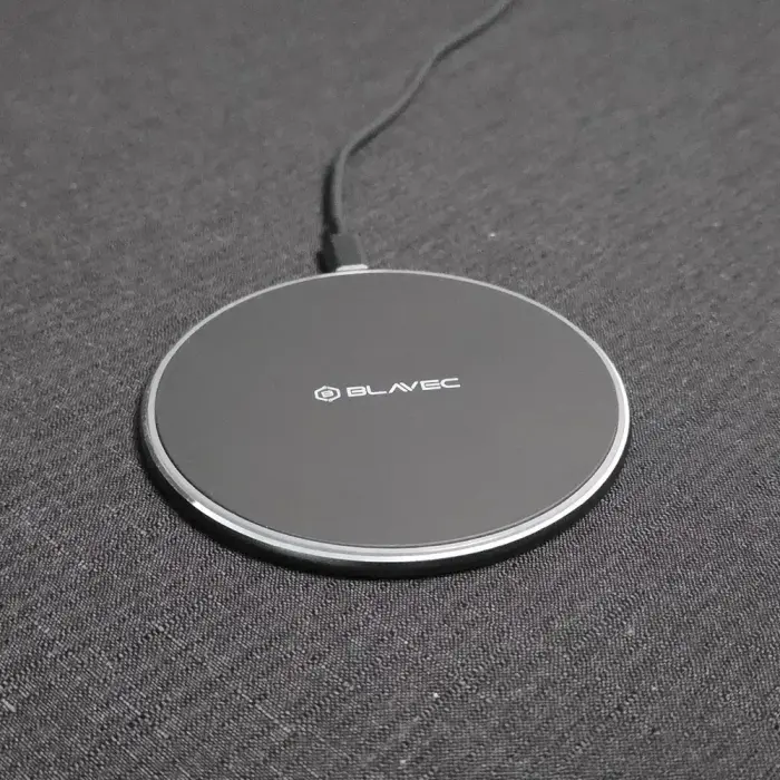 Blavec Induction charger BQI-06 Qi 15W UniCharge (BQI06-QIB) matte black Фото num