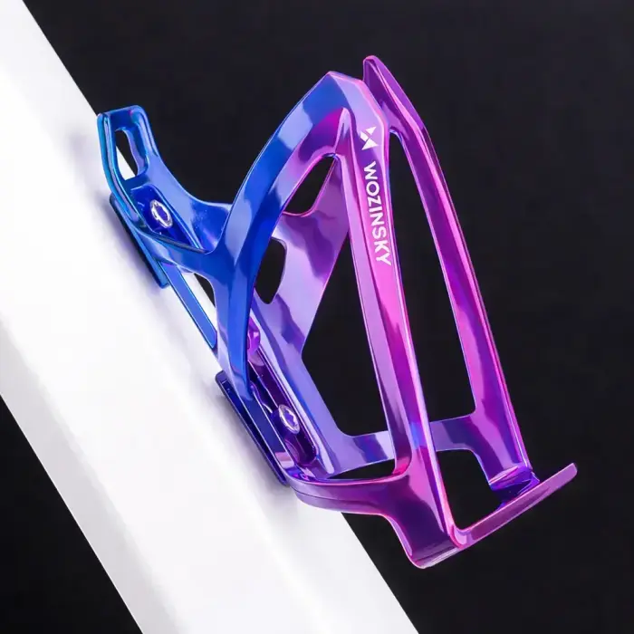 Wozinsky WUR-01BP Bike Bottle Holder Basket - Blue and Purple Фото num