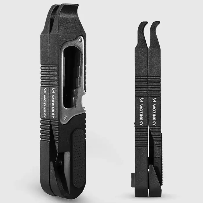 Wozinsky WZK-L2 14-in-1 Bicycle Tool Set, Multitool, Allen Keys, Tire Lever - Black Фото num