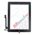 MUSTTBY Touch screen + back sticker + Home for iPAD 4 (black) Foto 1
