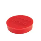 Magnētiskās tāfeles magnēti Nobo 10 paciņās 38mm sarkani 1.5kg Фото num