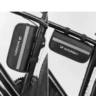 Wozinsky WMZ-01N tool kit, 16-in-1 bicycle multitool, pump, wrenches, inner tube kit - black Фото num